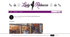 Desktop Screenshot of ladyrebecca.com